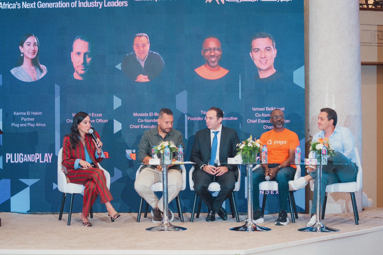Company panel at the AT50 Cairo Open