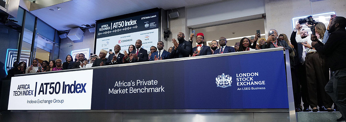 AT50 launch at the London Stock Exchange